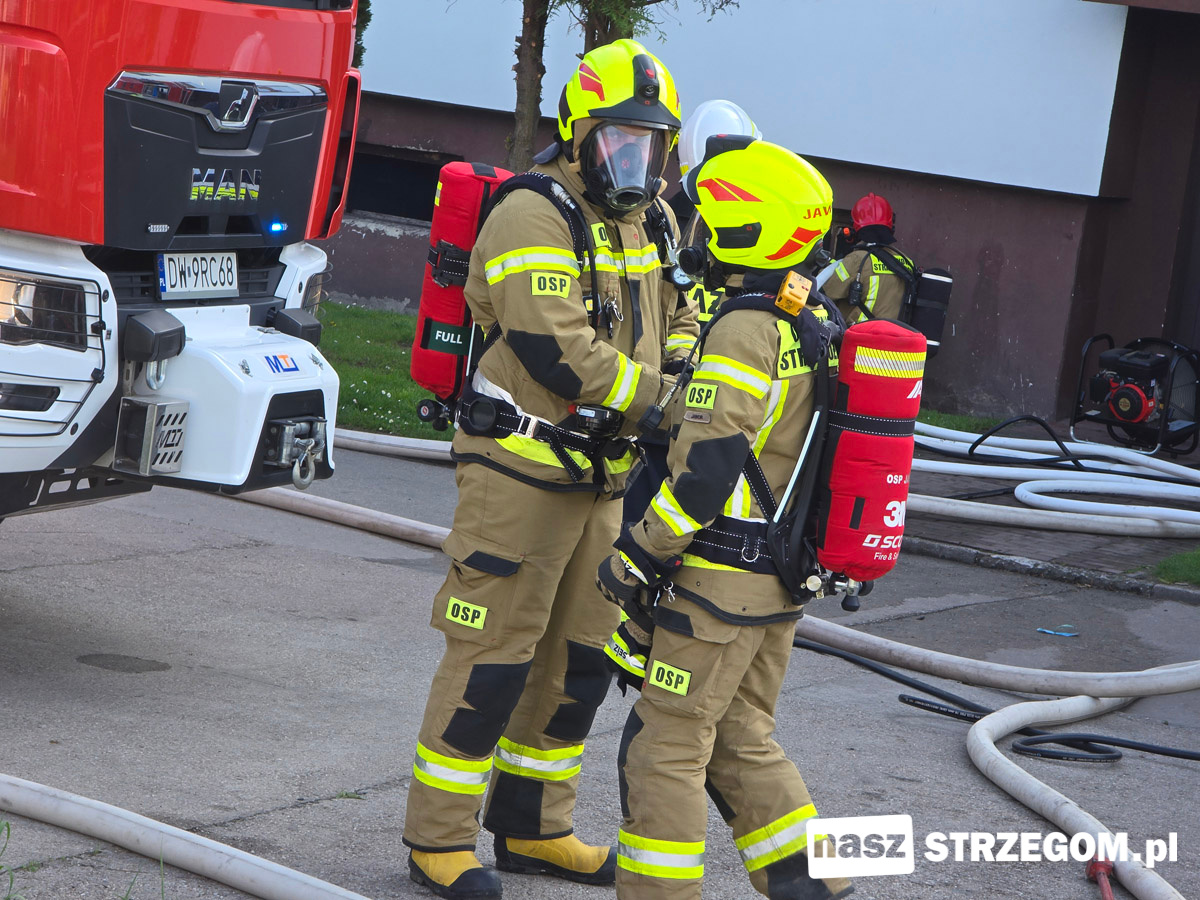 Pożar piwnicy w Goczałkowie. W środku znajdowała się butla z gazem! [FOTO+WIDEO] 